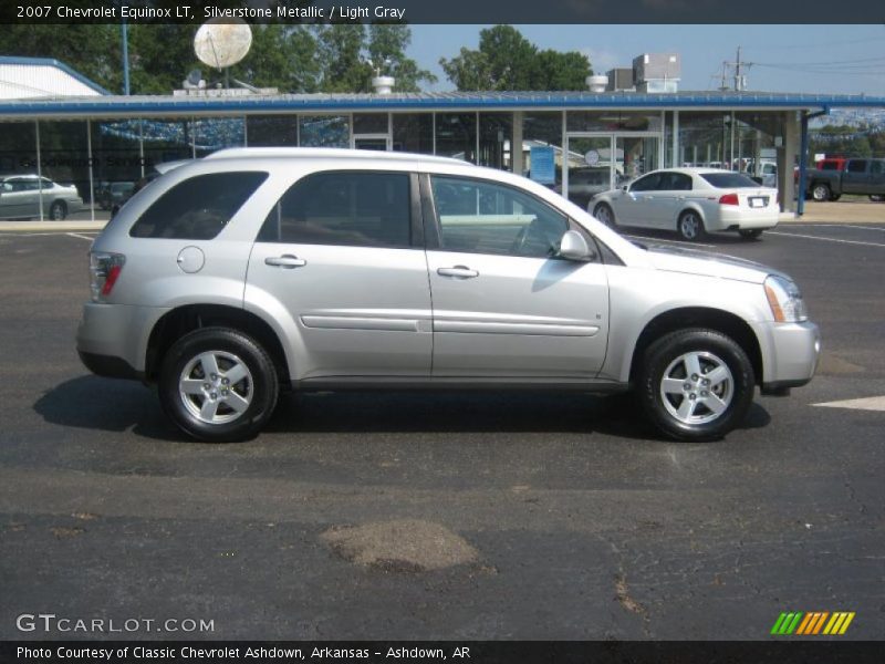 Silverstone Metallic / Light Gray 2007 Chevrolet Equinox LT