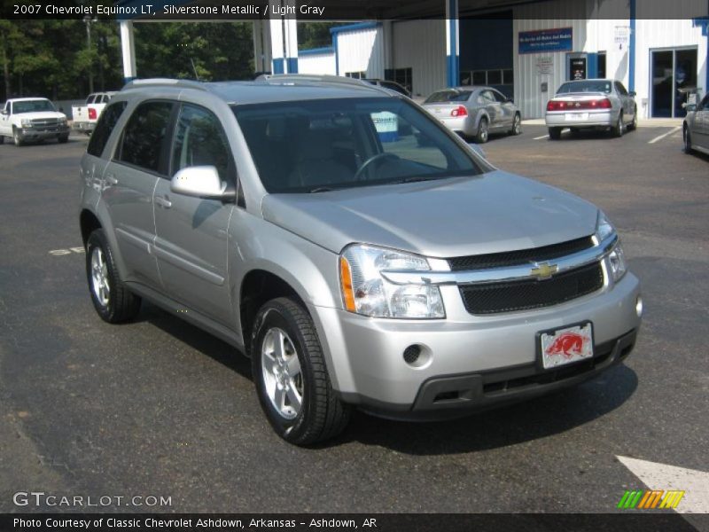 Silverstone Metallic / Light Gray 2007 Chevrolet Equinox LT