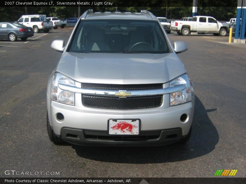 Silverstone Metallic / Light Gray 2007 Chevrolet Equinox LT