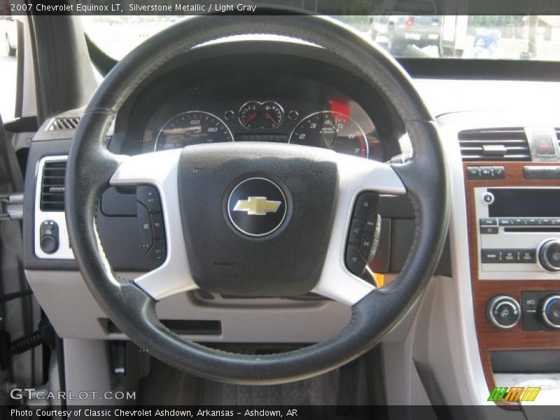 Silverstone Metallic / Light Gray 2007 Chevrolet Equinox LT