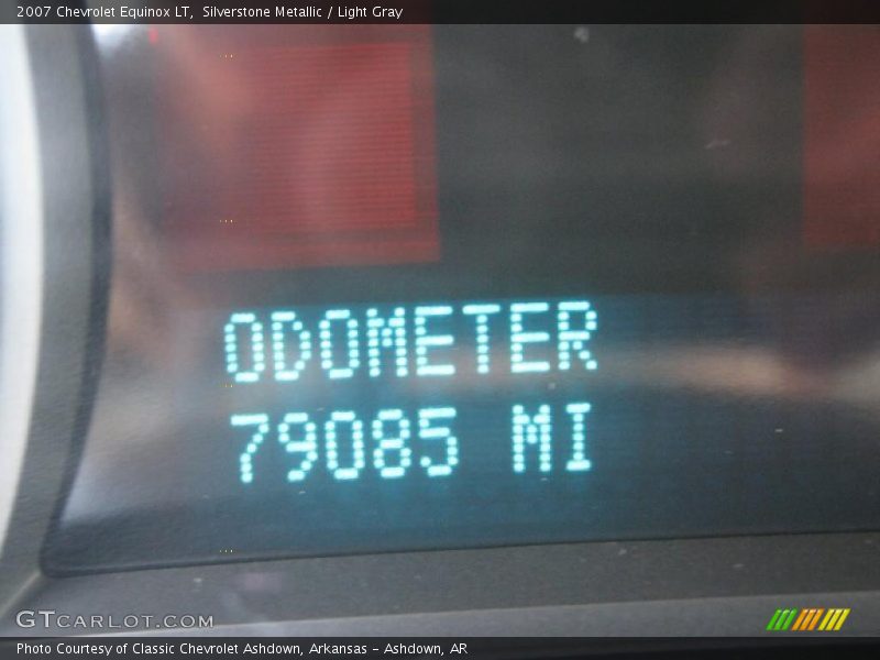 Silverstone Metallic / Light Gray 2007 Chevrolet Equinox LT