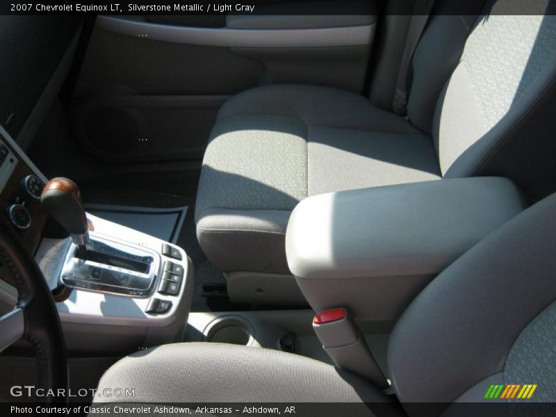 Silverstone Metallic / Light Gray 2007 Chevrolet Equinox LT