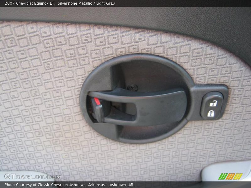 Silverstone Metallic / Light Gray 2007 Chevrolet Equinox LT