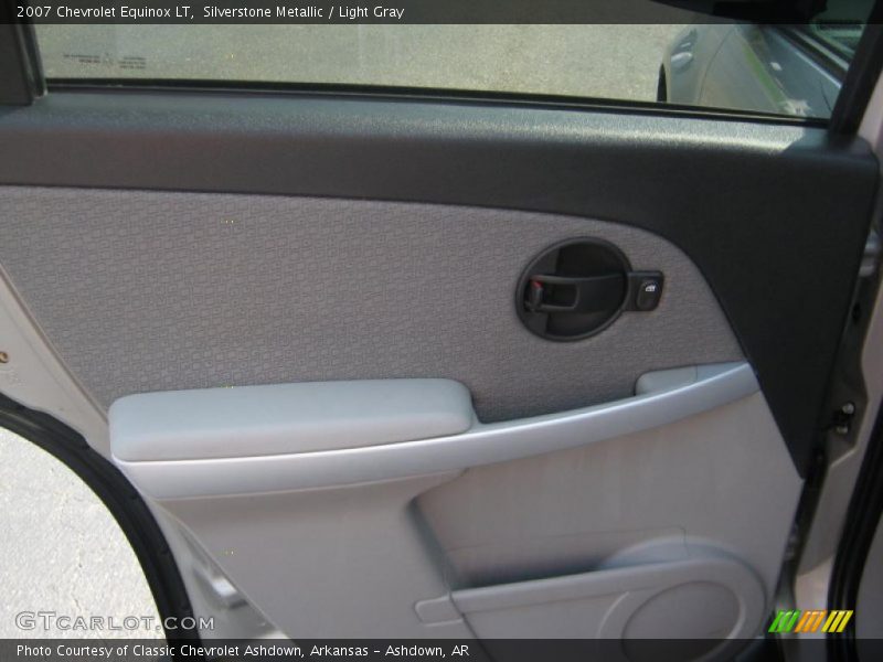 Silverstone Metallic / Light Gray 2007 Chevrolet Equinox LT
