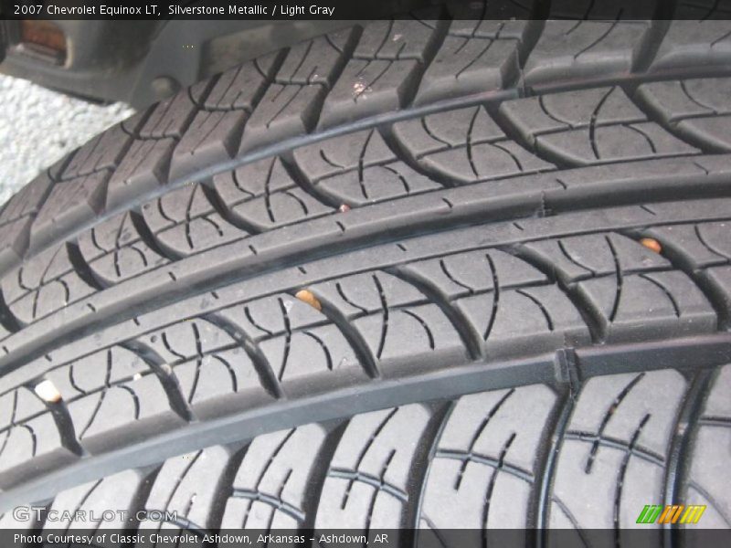 Silverstone Metallic / Light Gray 2007 Chevrolet Equinox LT