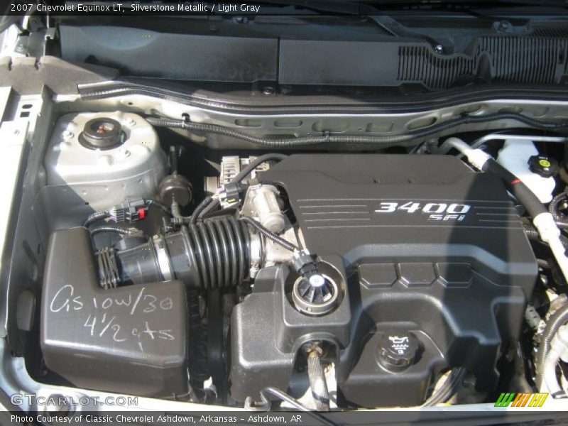 Silverstone Metallic / Light Gray 2007 Chevrolet Equinox LT