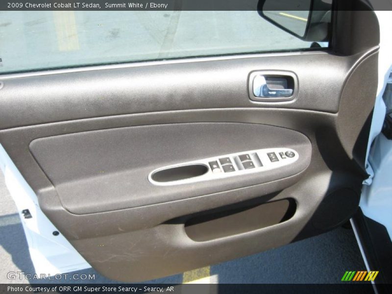 Summit White / Ebony 2009 Chevrolet Cobalt LT Sedan