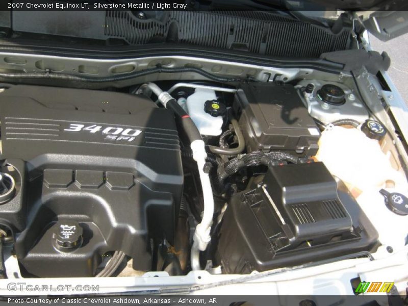 Silverstone Metallic / Light Gray 2007 Chevrolet Equinox LT
