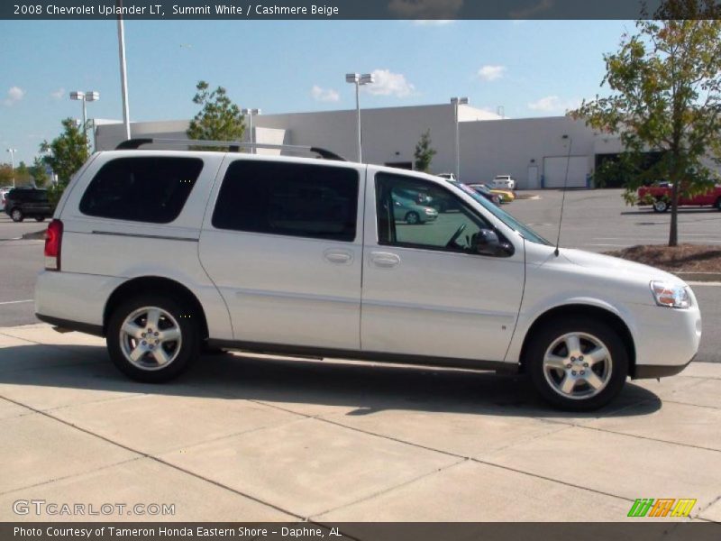 Summit White / Cashmere Beige 2008 Chevrolet Uplander LT
