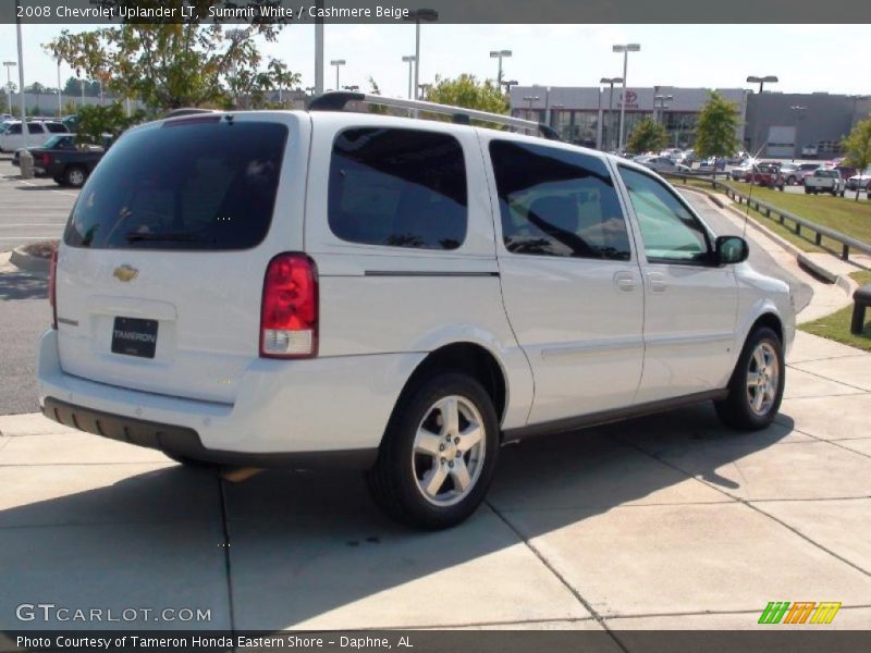 Summit White / Cashmere Beige 2008 Chevrolet Uplander LT