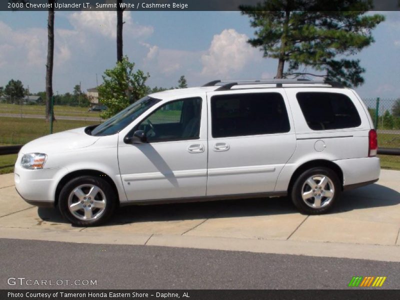 Summit White / Cashmere Beige 2008 Chevrolet Uplander LT