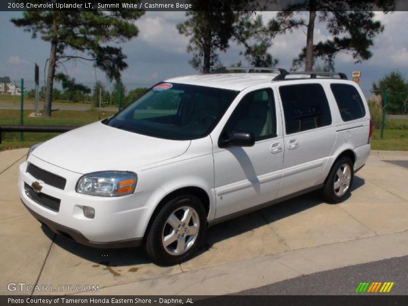 Summit White / Cashmere Beige 2008 Chevrolet Uplander LT