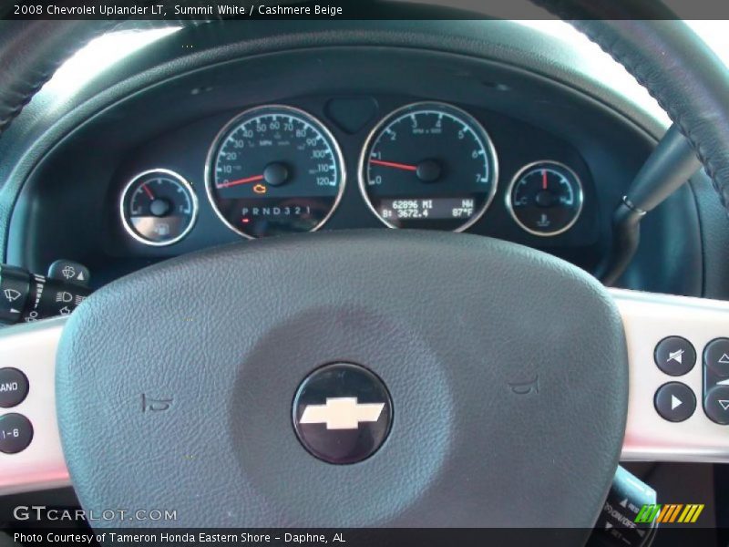 Summit White / Cashmere Beige 2008 Chevrolet Uplander LT