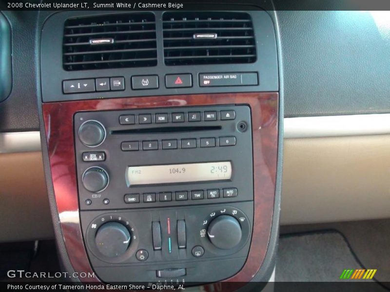 Summit White / Cashmere Beige 2008 Chevrolet Uplander LT