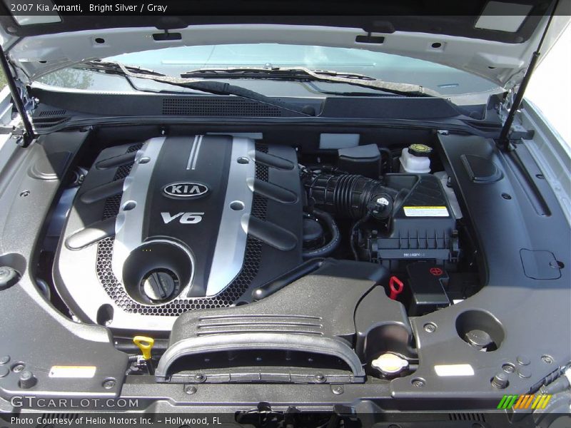 Bright Silver / Gray 2007 Kia Amanti