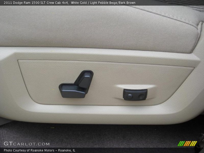 White Gold / Light Pebble Beige/Bark Brown 2011 Dodge Ram 1500 SLT Crew Cab 4x4