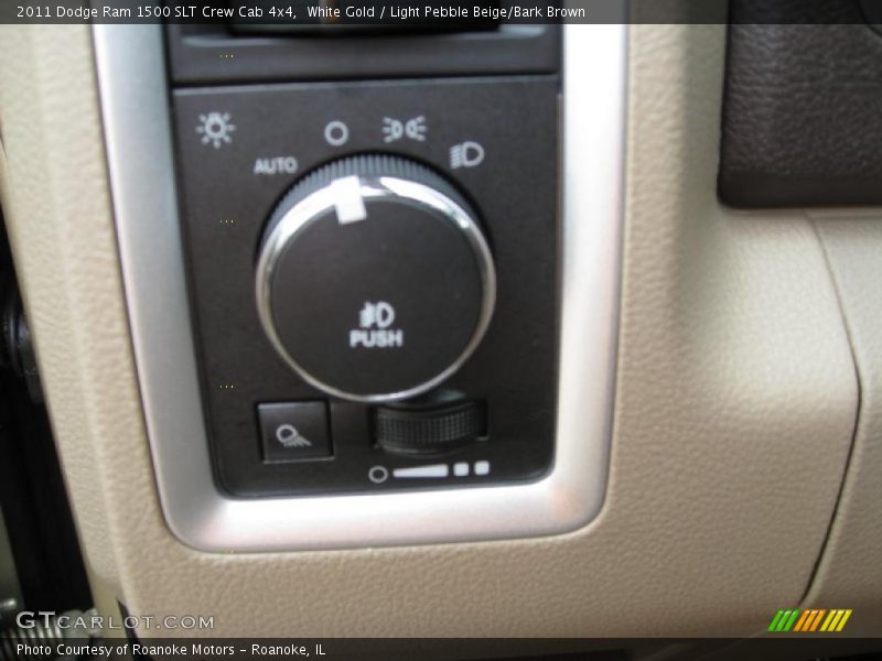 White Gold / Light Pebble Beige/Bark Brown 2011 Dodge Ram 1500 SLT Crew Cab 4x4