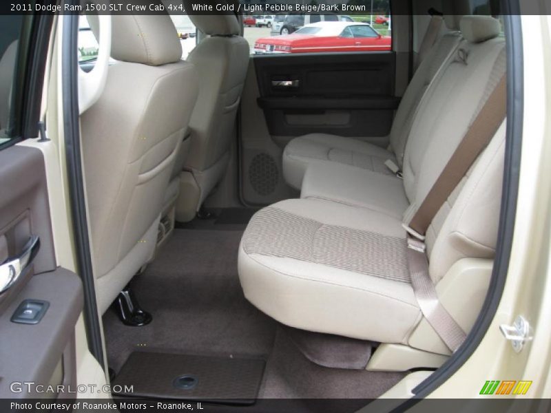 White Gold / Light Pebble Beige/Bark Brown 2011 Dodge Ram 1500 SLT Crew Cab 4x4