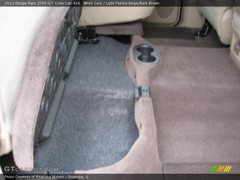 White Gold / Light Pebble Beige/Bark Brown 2011 Dodge Ram 1500 SLT Crew Cab 4x4