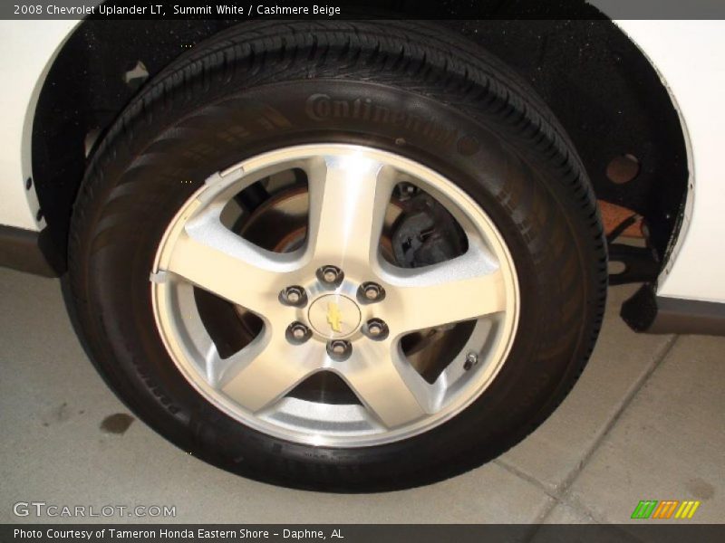 Summit White / Cashmere Beige 2008 Chevrolet Uplander LT