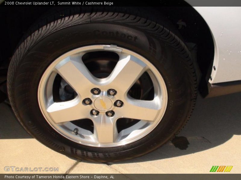 Summit White / Cashmere Beige 2008 Chevrolet Uplander LT