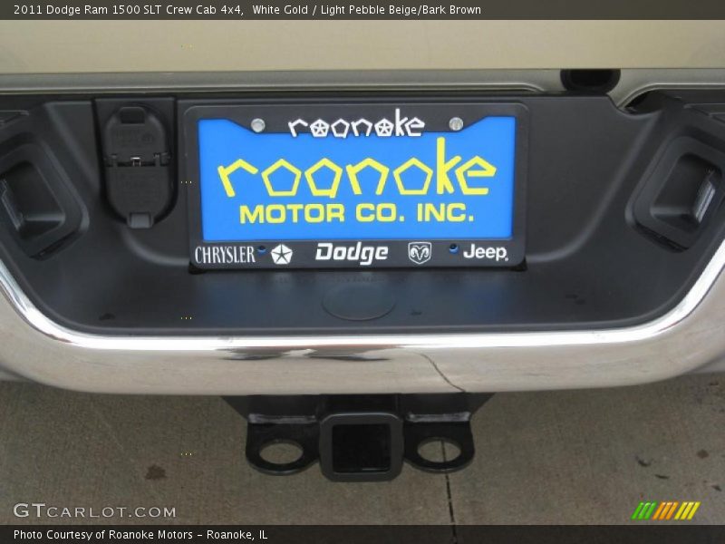 White Gold / Light Pebble Beige/Bark Brown 2011 Dodge Ram 1500 SLT Crew Cab 4x4