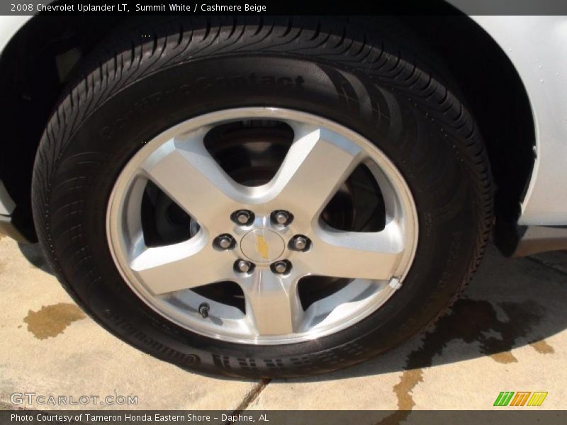 Summit White / Cashmere Beige 2008 Chevrolet Uplander LT