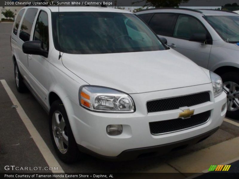 Summit White / Cashmere Beige 2008 Chevrolet Uplander LT