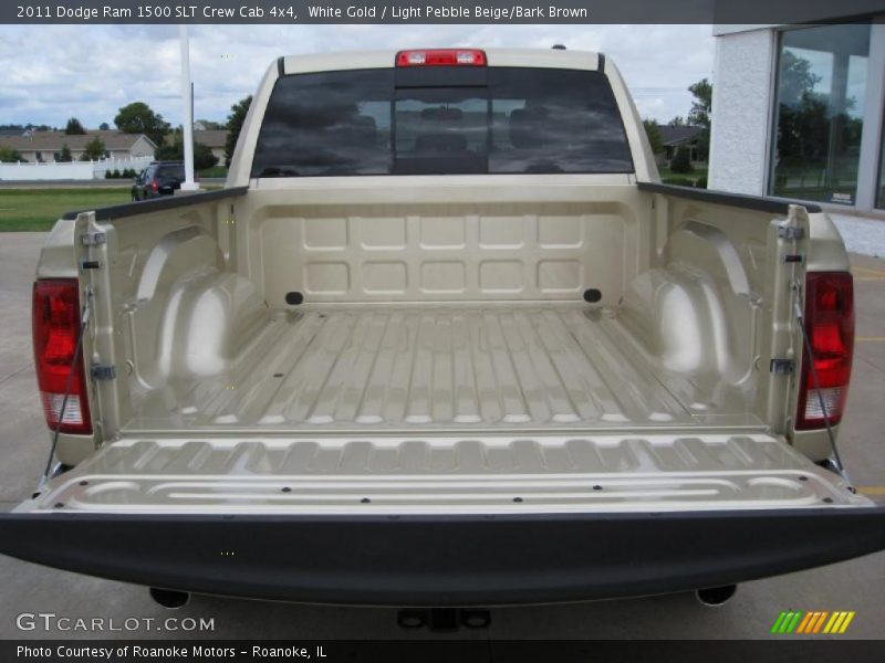 White Gold / Light Pebble Beige/Bark Brown 2011 Dodge Ram 1500 SLT Crew Cab 4x4