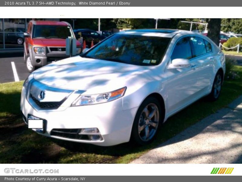 White Diamond Pearl / Ebony 2010 Acura TL 3.7 SH-AWD Technology