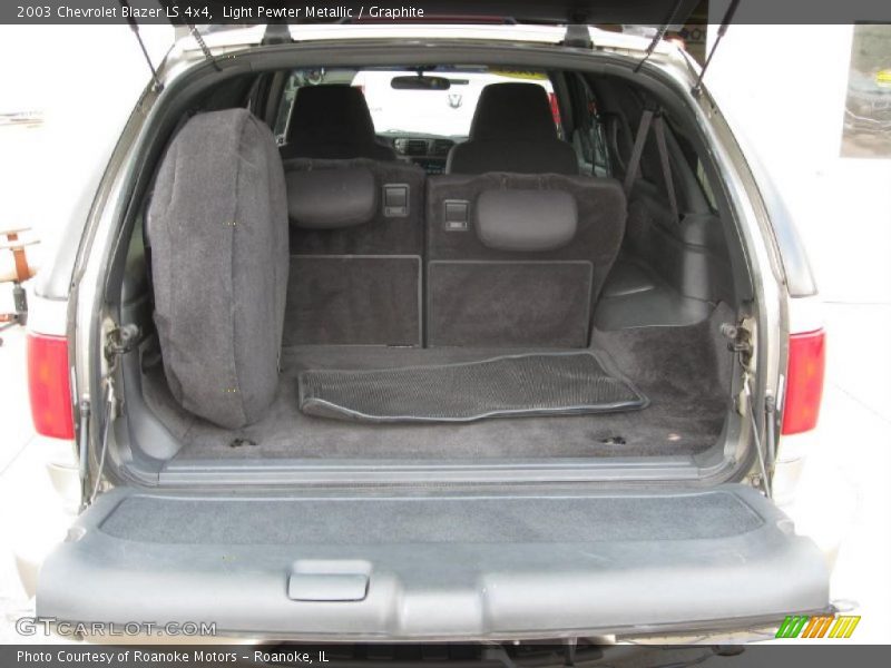 Light Pewter Metallic / Graphite 2003 Chevrolet Blazer LS 4x4