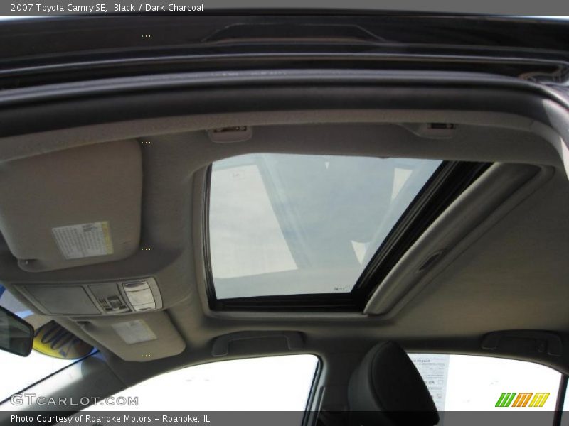 Black / Dark Charcoal 2007 Toyota Camry SE