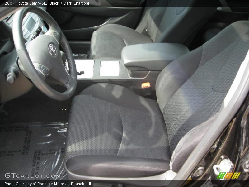 Black / Dark Charcoal 2007 Toyota Camry SE
