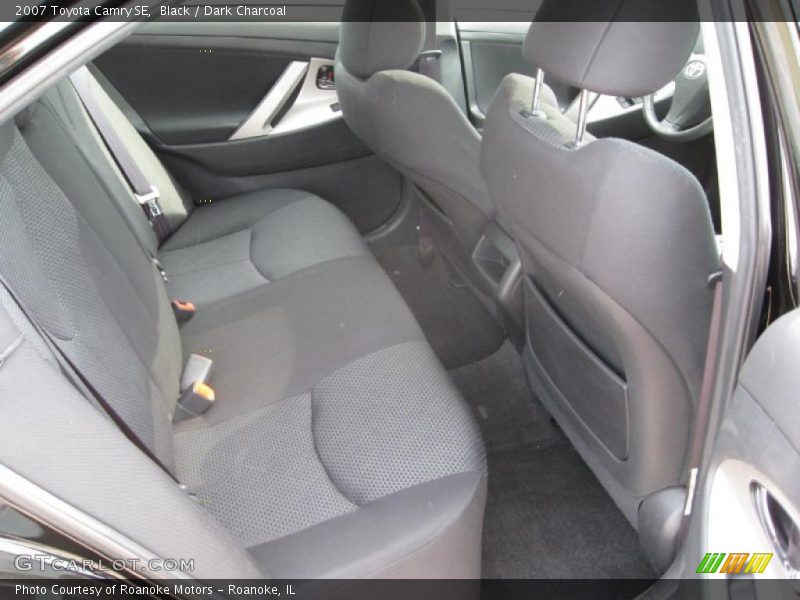 Black / Dark Charcoal 2007 Toyota Camry SE