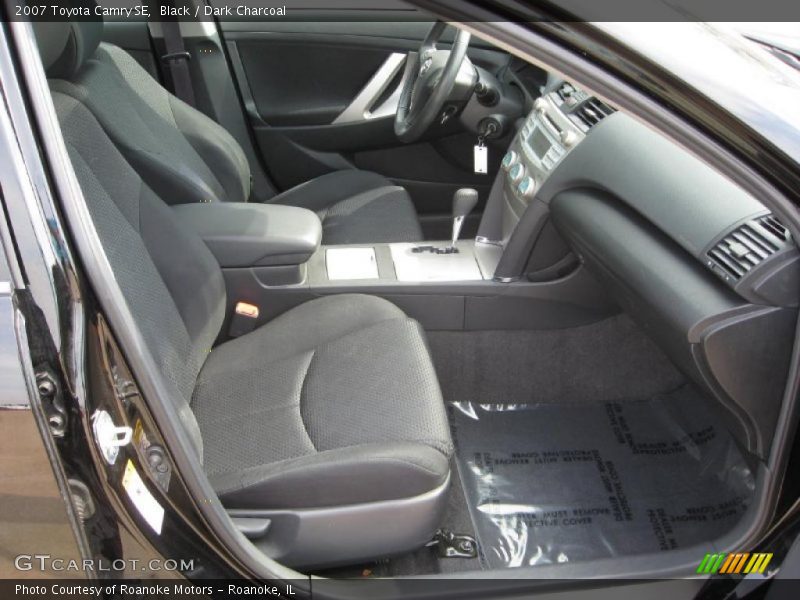 Black / Dark Charcoal 2007 Toyota Camry SE
