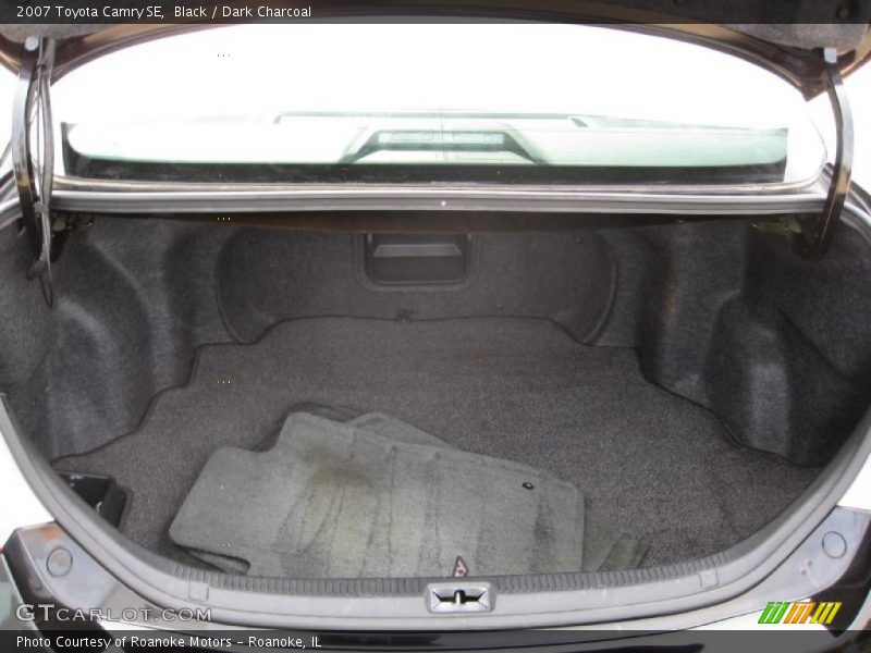 Black / Dark Charcoal 2007 Toyota Camry SE