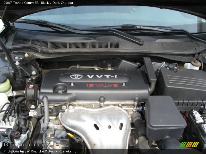 Black / Dark Charcoal 2007 Toyota Camry SE