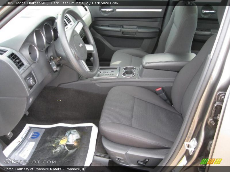 Dark Titanium Metallic / Dark Slate Gray 2009 Dodge Charger SXT