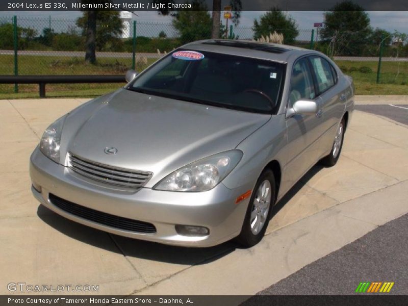Millennium Silver Metallic / Light Charcoal 2004 Lexus ES 330