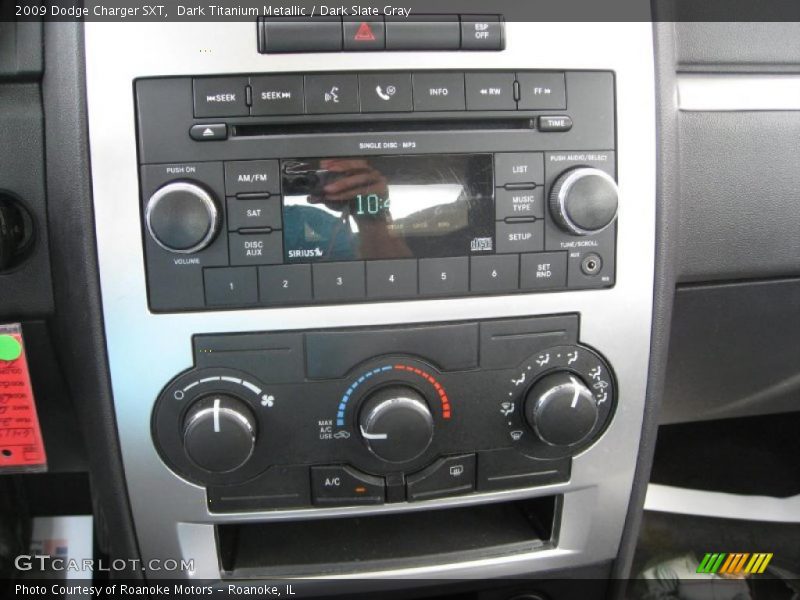 Dark Titanium Metallic / Dark Slate Gray 2009 Dodge Charger SXT