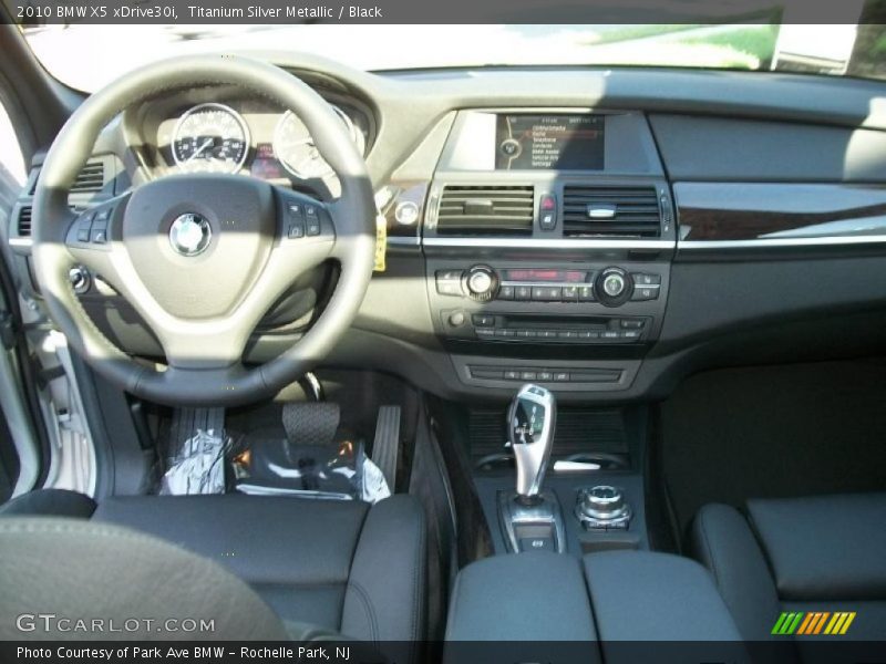 Titanium Silver Metallic / Black 2010 BMW X5 xDrive30i