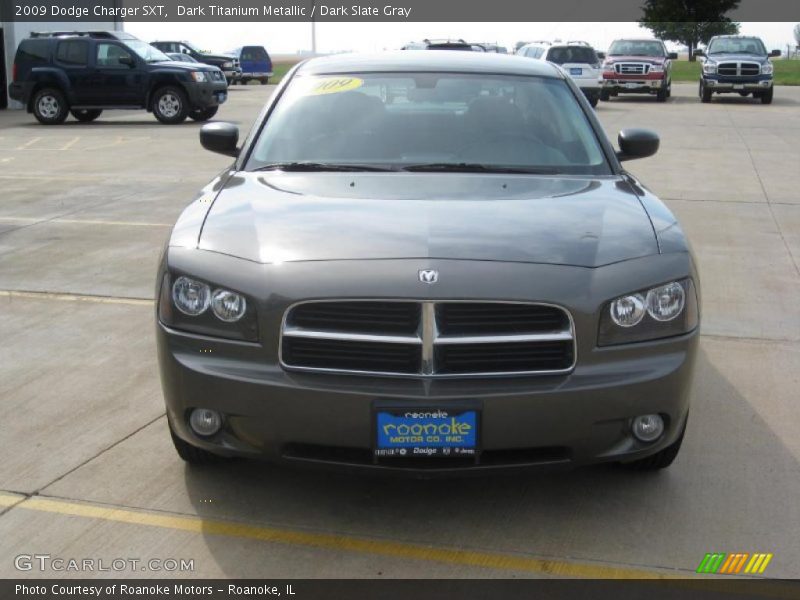 Dark Titanium Metallic / Dark Slate Gray 2009 Dodge Charger SXT