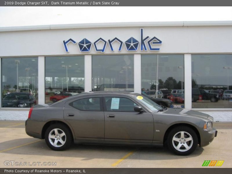 Dark Titanium Metallic / Dark Slate Gray 2009 Dodge Charger SXT