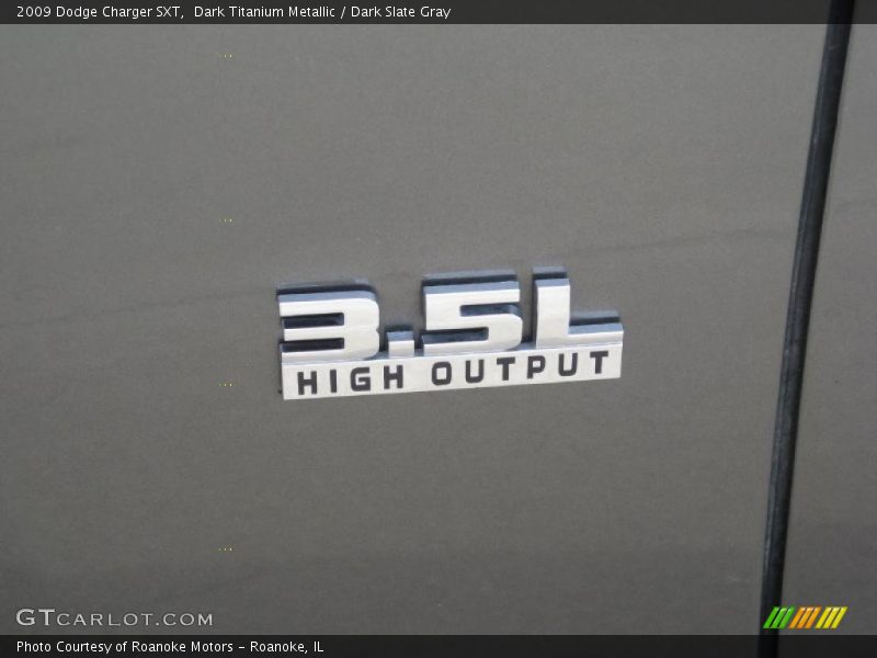 Dark Titanium Metallic / Dark Slate Gray 2009 Dodge Charger SXT
