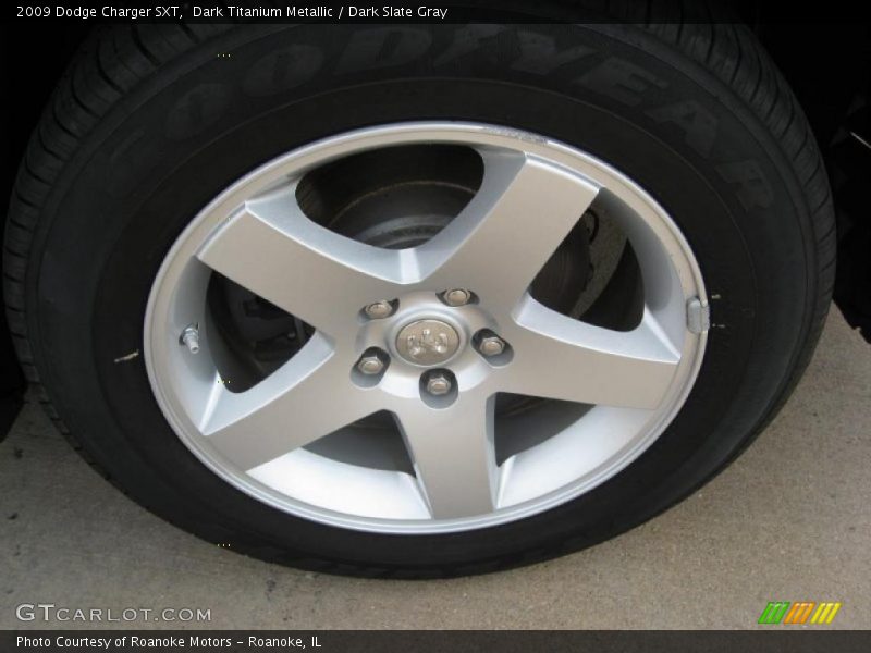 Dark Titanium Metallic / Dark Slate Gray 2009 Dodge Charger SXT