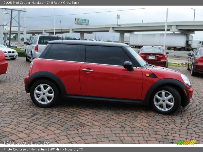 Chili Red / Grey/Black 2008 Mini Cooper Hardtop