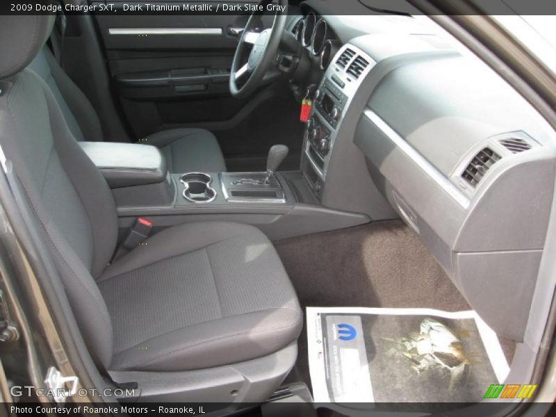 Dark Titanium Metallic / Dark Slate Gray 2009 Dodge Charger SXT