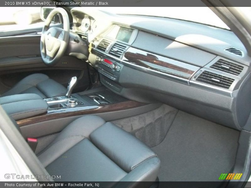Titanium Silver Metallic / Black 2010 BMW X5 xDrive30i