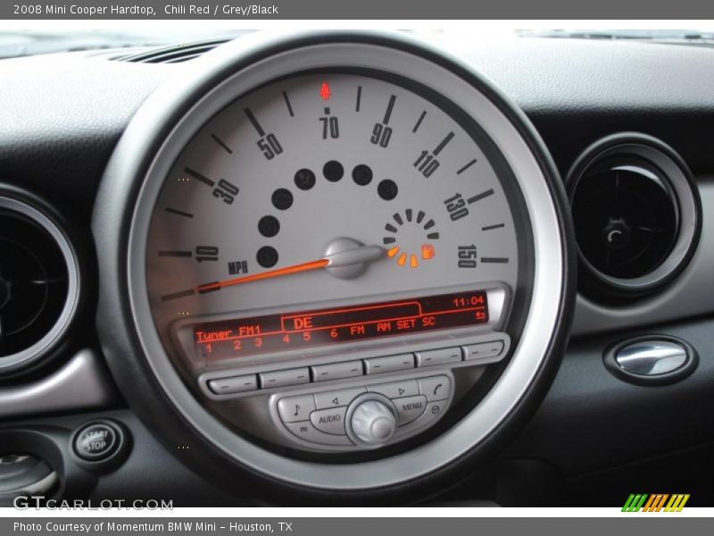 Chili Red / Grey/Black 2008 Mini Cooper Hardtop