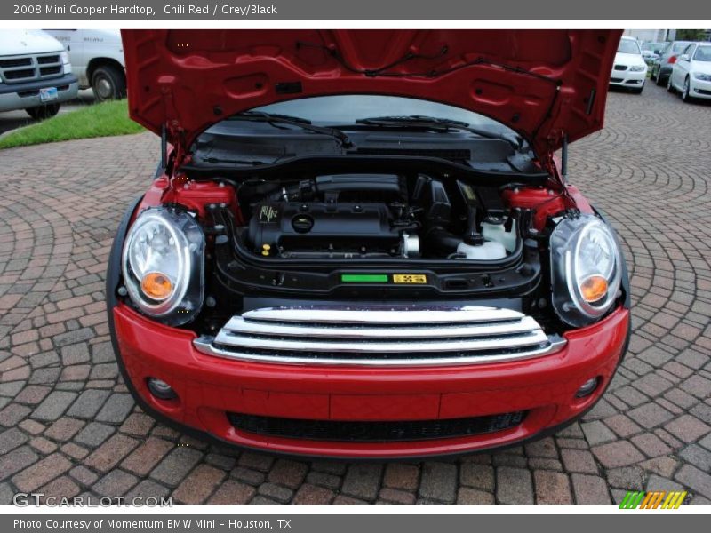 Chili Red / Grey/Black 2008 Mini Cooper Hardtop